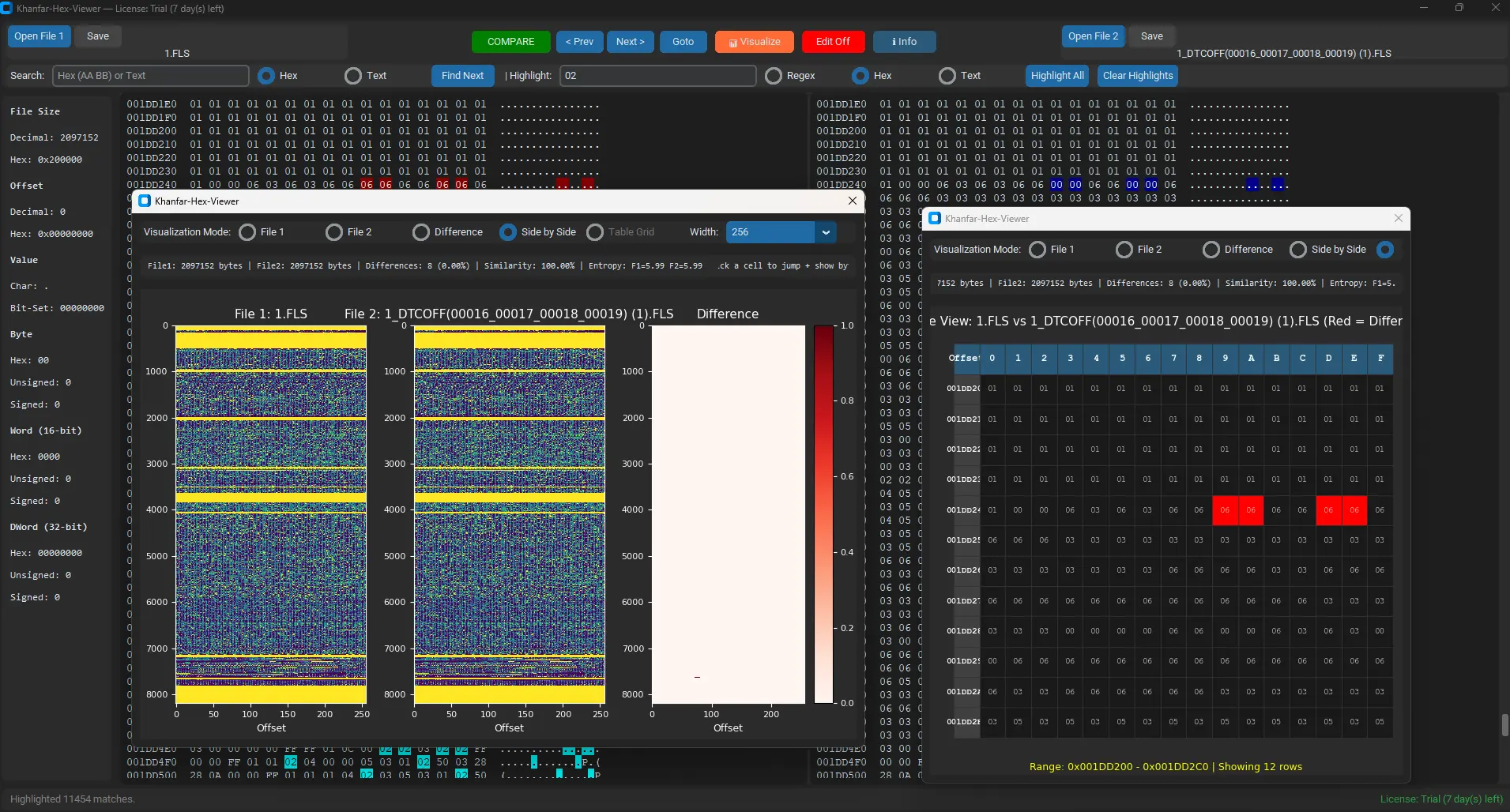 Khanfar-Hex-Viewer Interface